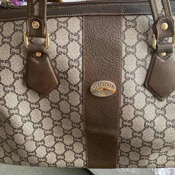 GUCCI PLUS VINTAGE BOSTON BAG - Picture 8 of 8